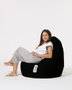 Atelier Del Sofa Drop L Saco de judías para jardín Negro